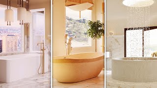 3 Interior Designers Transform The Same Luxury Bathroom  Space Savers  Architectural Digest [upl. by Inaleon265]