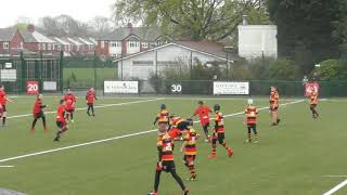 Pilkington Recs U12s v Cadishead Rhinos 22042018 [upl. by Lebam298]