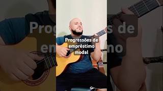 Progressões de empréstimo modal violão violao guitarra guitar harmonia harmoniamodal [upl. by Garrett]