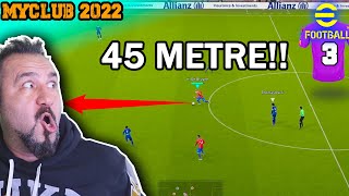 45 METRE FÜZE GOL CARLOS FRİKİK ⚽ NEYMAR ÇALIM ŞOV  PES 2022 Efootball 2022 RÜYA TAKIM 3 [upl. by Midian]