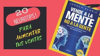 Vende a la mente y no a la gente Audio reseña resumen  Jurgen Klaric neuroventas [upl. by Willem573]