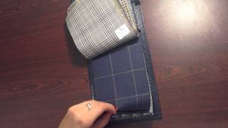 Scabal Mosaic cool wool Super 100S Super 130S  костюмные ткани [upl. by Iraam]