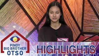 PBB Otso Day 40 Kuya pinayuhan si Karina sa kanyang nararamdaman para kay Aljon [upl. by Naneik]