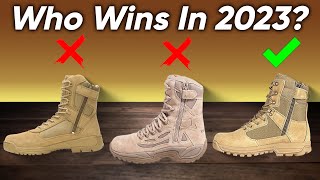 Top 5 Side Zip Tactical Boot in 2024  Expert Reviews Our Top Choices [upl. by Shanly333]