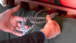 How to tie a Bowline Knot the quick and easy way [upl. by Illil368]