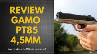 REVIEW Pistola CO2 Gamo PT85 [upl. by Tomi]