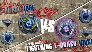 LDrago 105F VS Lightning LDrago 100HF [upl. by Anavlys654]