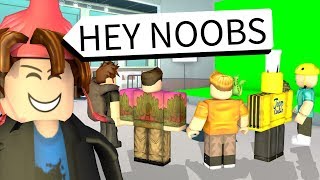 INTERRUPTING ROBLOX YOUTUBERS VIDEOS [upl. by Llemart]