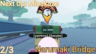 All Boss Missions Locations for Narumaki Bridge and Tempest Fixed  Shindo Life [upl. by Eugenius414]