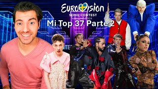 Eurovision 2024 Mi Top 37 basado en el nivel de canciones Parte 2 Del 20 al 1  Predicciones [upl. by Yoshi]