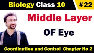 Middle layer of eye class 10 [upl. by Lucita584]