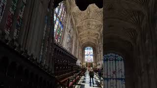 Kings College Chapel Cambridge University 劍橋大學國王學院禮拜堂 [upl. by Critchfield]