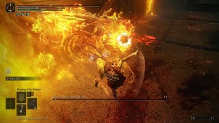 Elden Ring DLC Midra Lord of Frenzied Flame Boss Fight First Playthrough Solo Dryleaf Arts [upl. by Raymund37]