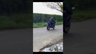 Y2k Kawasaki Ninja ZX9r Flybys  vBumpy Road 🏍️💨 [upl. by Aicital]