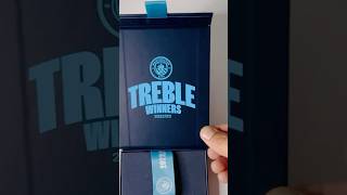 Treble winners medal 2223 mancity bluemoon treblewinners memorabilia collection [upl. by Woodie938]