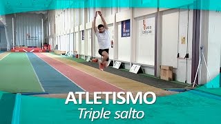 ATLETISMO 18  Triple salto [upl. by Olia]