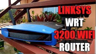 Linksys Unboxing WRT 3200 ACM  WiFi Router [upl. by Karee]