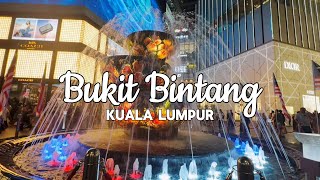 Bukit Bintang Walking Tour  Kuala Lumpur  Malaysia [upl. by Stormi]