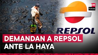 Derrame de petróleo demandan a Repsol ante corte de La Haya [upl. by Froh]