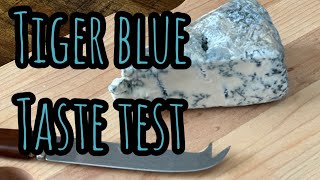 Taste testing Tiger Blue from Poplar Grove Cheese in BC [upl. by Tymon]