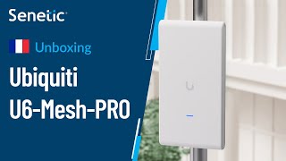 Ubiquiti U6MeshPRO Unboxing  Senetic  UniFi [upl. by Marge]