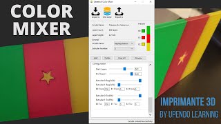 geeetech color mixer impression 3d [upl. by Suirtemed301]