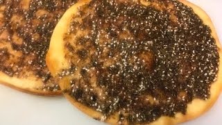 How To Make Manakish Zaatar مناقيش [upl. by Bowen]