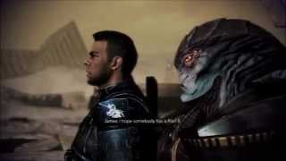 Mass Effect 3  James Vega Dialogue  16a Priority Tuchanka with Javik [upl. by Ennirroc]