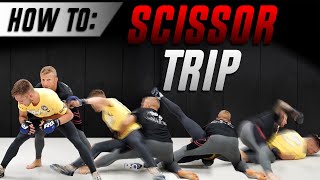 How To  Scissor Trip With TJ Dillashaw [upl. by Osrick]