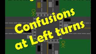 LEFT TURN CONFUSIONS Simplified  ROAD TEST  Toronto Drivers [upl. by Ahsya]