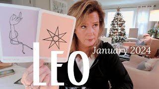 LEO  WHOA Your Guides Are Trying To Get Your Attention  January 2024 Zodiac Tarot Reading [upl. by Hewett742]