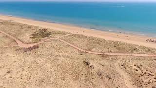 Playa de La Mata Torrevieja  Alicante DRON PARROT BEBOP 2 [upl. by Laird]