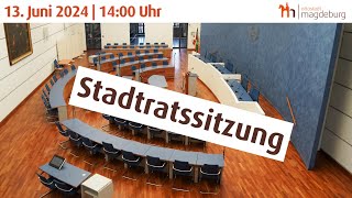 Stadtratssitzung vom 13 Juni 2024 [upl. by Aliahkim141]