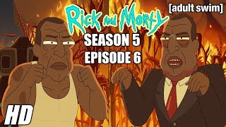 An Imposter vs The President  Rick and Morty Season 5 Episode 6 [upl. by Misty]