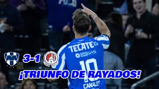 TRIUNFO PARA MONTERREY LIGA MX CLAUSURA 2024 JORNADA 3  EN ZONA FUT [upl. by Lledal180]