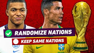 Randomizing ALL Nationalities In FIFA 21 Career Mode MBAPPE TO ENGLAND [upl. by Quint]