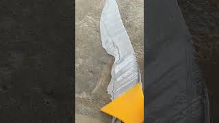 Amazing Process 💦 waterproofing part 414 easily solve problem short shorts waterproofing [upl. by Annuahs]