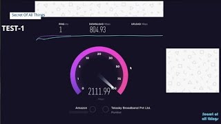 2 Gbps Internet Speed Test  Fiber Broadband  2000 Mbps speed test shorts fiberinternet [upl. by Araeic]