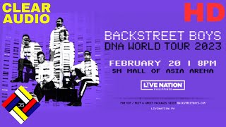 HD BACKSTREET BOYS LIVE IN MANILA 2023 FULL CONCERT  DNA WORLD TOUR [upl. by Led]