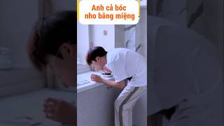 Anh tôi troll bóc nho bằng miệng và cái kết lạ  My Cây Hài shorts haihuoc [upl. by Inaliak978]