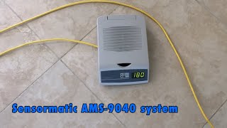 Sensormatic alarm test 1 with AMS 9040 READ DESCRIPTION [upl. by Sammie702]