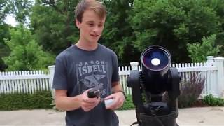 How to set up and align Meade ETX Telescope RA and EC [upl. by Shir628]