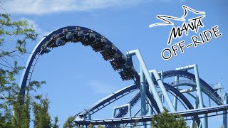 Manta OffRide Footage SeaWorld Orlando Bolliger amp Mabillard Flying Coaster  NoCopyright [upl. by Maighdiln699]