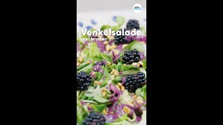 Venkelsalade met bramen en pecorino  Shorts  Allerhande [upl. by Rafaelof]