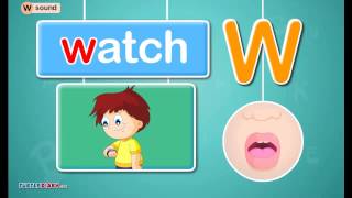 Learn to Read  Consonant Letter w Sound  Phonics for Kids  Science of Reading [upl. by Allez]