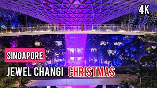 Singapore Christmas 2022  Christmas at Jewel Airport  Christmas at Changi Airport Terminal 3 [upl. by Waylen]