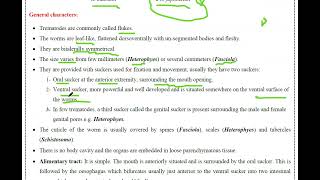 2 Introduction to Trematodes [upl. by Aliakim]