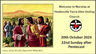 Healesville Uniting Church Live Stream [upl. by Yromem547]