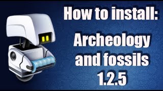 How to install archeology fossils mod in Minecraft 125 [upl. by Arot]