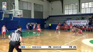 MPBL BIDA BARANGAY LIGA  QC LEG [upl. by Treborsemaj]